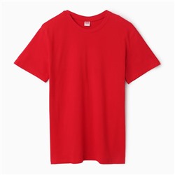 Футболка женская ATA collection, красная, размер 48