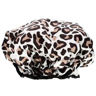 The Vintage Cosmetic Co., Shower Cap, Leopard Print, 1 Count