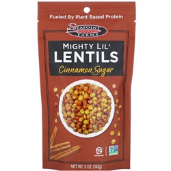 Seapoint Farms, Mighty Lil' Lentils, Cinnamon Sugar, 5 oz (142 g)