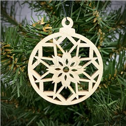 Набор для раскрашивания "Шары и снежинки" (ёлочные игрушки) 20 дет.