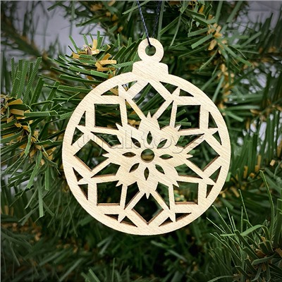 Набор для раскрашивания "Шары и снежинки" (ёлочные игрушки) 20 дет.