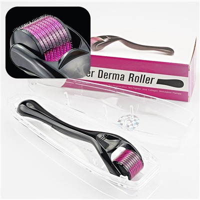 Мезороллер для лица, тела и кожи головы в футляре Derma Roller System 540 игл., Выбор длины игл для мезороллера
