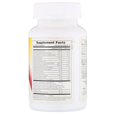 Nature's Plus, Hema-Plex, ягодное ассорти, 60 жевательных пастилок