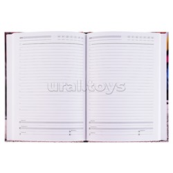 Ежедневник 80л. А5 "Яркий футбольный мяч"