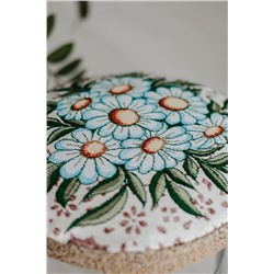 Подушка для мебели Сидушка на табурет круглая НАТАЛИ, 1023491