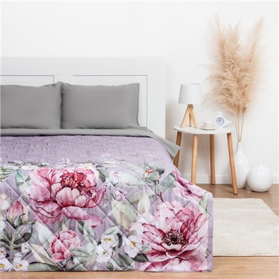 Покрывало 1.5-спальное «Этель» Bloom, 150×210±5 см, микрофибра