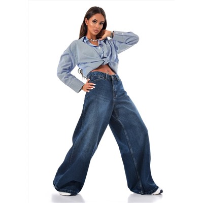 Женские джинсы широкие CRACPOT