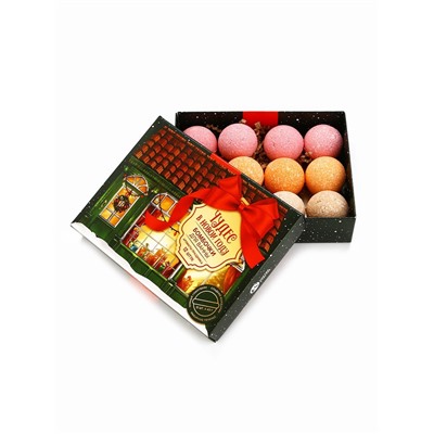 Бомбочки для ванны «Чудес в Новом году!», 12×40 г, Чистое счастье