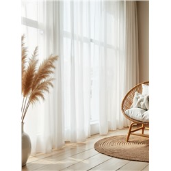 Тюль вуаль «Этель», 135×150 см, белый