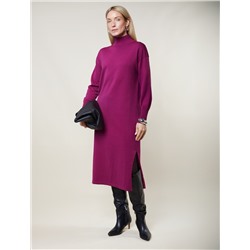 Платье тонкой вязки из хлопка с нейлоном