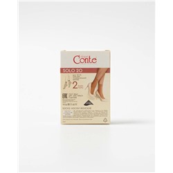 Полиамидные CONTE SOLO 20  Носки женские