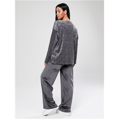 Чарлот-Жаккард - костюм серый