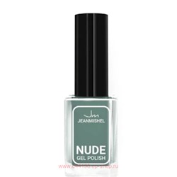 JEANMISHEL Лак Nude collection с эффектом геля тон 370 светлый опалово-зеленый 12мл