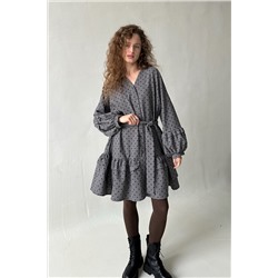 Платье женское  COSY076/03/Серый, черный