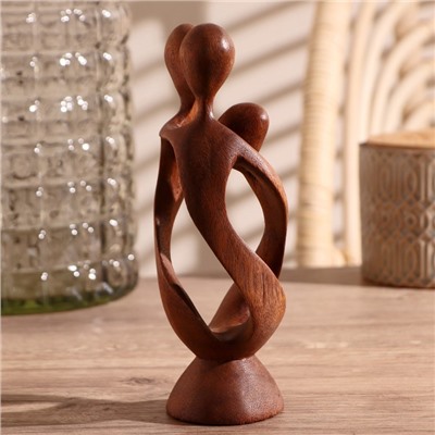 Сувенир «Семья», 20×6×6 см, дерево, коричневый