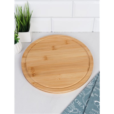 Доска разделочная 27х2 см / BGT-108 /уп 50/ бамбук