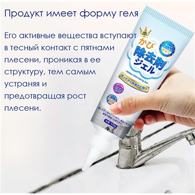 Гель против плесени, грибка и налета, 120 гр.