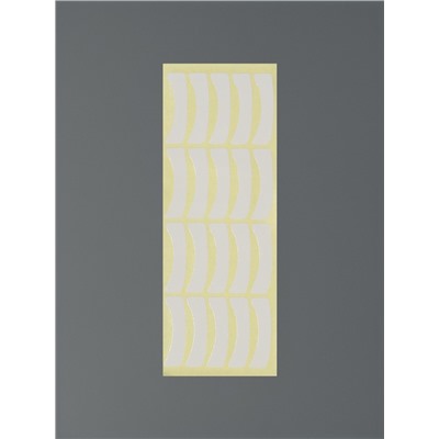 Патчи для изоляции нижних ресниц и макияжа, набор - 10 листов