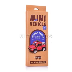 Конструктор дерев. 3Д "Пикап" (26 дет.)