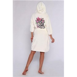 527 Халат Котенок (Молочный)