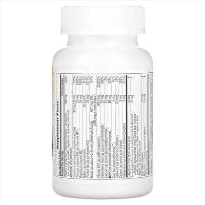 NaturesPlus, Hema-Plex, железо с незаменимыми питательными веществами для здоровых эритроцитов, 60 таблеток с медленным высвобождением