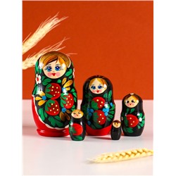 Матрёшка дерево «Наталья», 12 см, 5-кукольная