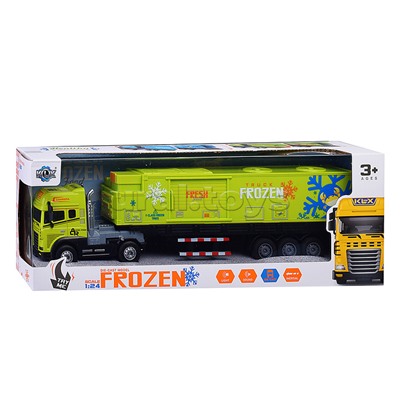 Машина "Фура - авторефрижератор 2"  (свет,звук) в коробке