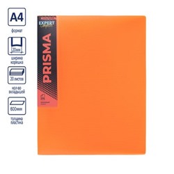 Папка-файл  20 PRISMA NEON 20мм 600мкм эффект 3D оранжевый EC211500012 Expert Complete