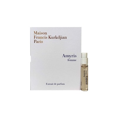 MAISON FRANCIS KURKDJIAN AMYRIS EXTRAIT DE PARFUM (w) 2ml parfume пробник