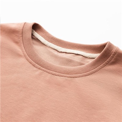 Костюм женский (свитшот, брюки) MINAKU: Casual Collection цвет песочный, размер 50