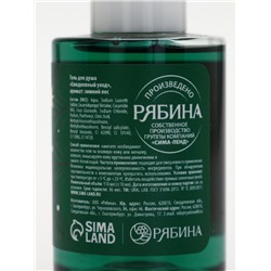 Подарочный набор косметики New Year Collection, гель для душа, крем для рук, пилочка, зелёный, URAL LAB