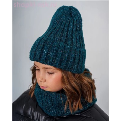 Q 200 D 200 Комплект флис (колпак+снуд) (52-54)