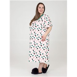 Швейное изделие "Фламинго" сердечки