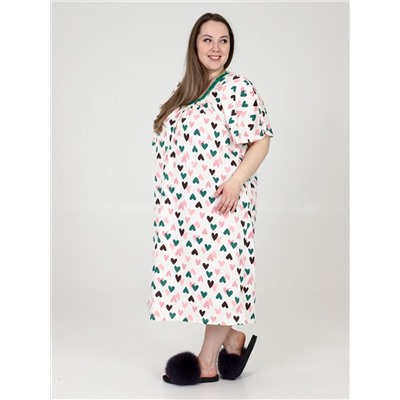 Швейное изделие "Фламинго" сердечки