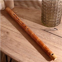 Сувенирный музыкальный инструмент «Флейта расписная», 60×3.5×3.5 см, бамбук