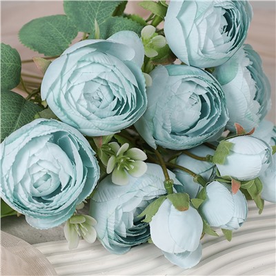 Цветок искусственный Букет роз 44 см / BR-92 /уп 240/