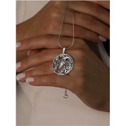 Подвеска из чернёного серебра - Рак 925 пробы П-0307о