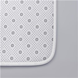 Набор ковриков для ванной и туалета Доляна «Полосатый», 2 шт.: 40×50, 50×80 см