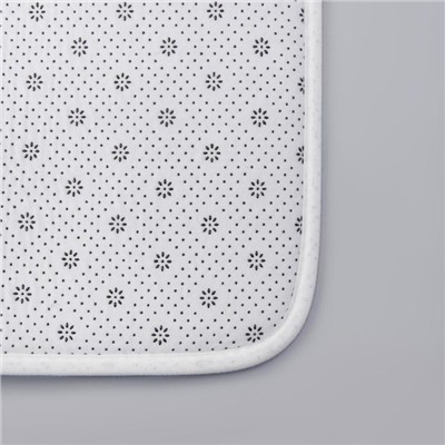 Набор ковриков для ванной и туалета Доляна «Полосатый», 2 шт.: 40×50, 50×80 см