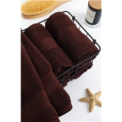 Полотенце махровое - Горький шоколад