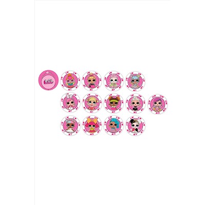 Набор из трех настольных игр ЛОЛ L.O.L, 267570