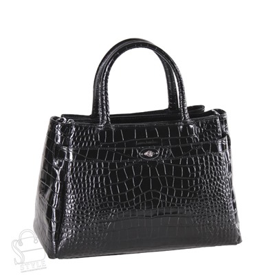 Сумка женская кожаная 8807VG black Vitelli Grassi