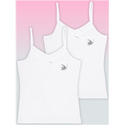 4090-01 Майка дев. белая (BAYKAR)