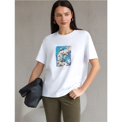 VILATTE Футболка D49.145