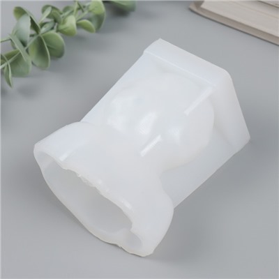 Молд силиконовый «Девушка с цветами в волосах» 11×9×7.5 см