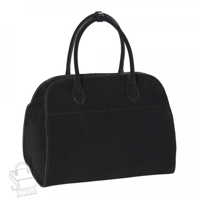 Сумка женская кожаная 6829NNAA black  Natale Navetta/50(дефект)
