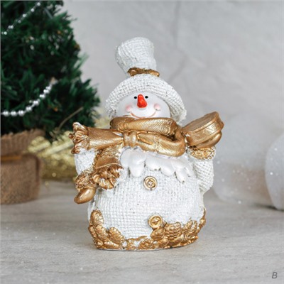 Фигурка Снеговичок 12 см / CHR166 /уп 192/Новый год (А)