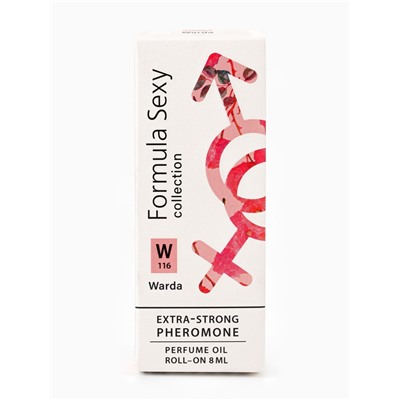 Парфюмерное масло женское с феромонами Formula Sexy Collection Warda W116, 8 мл (по мотивам Warda (Swiss Arabian)