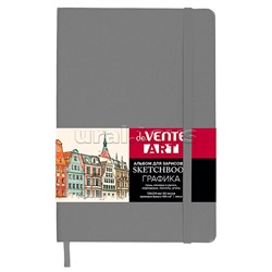 Скетчбук для рисования, скетчинга и записей А5 (130x210 мм) 80 листов "ART"