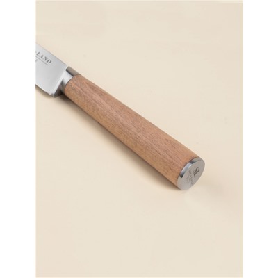 Нож кухонный универсальный SL Home «Калабрия», нержавеющая сталь, 12.5 см, бежевый